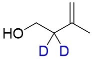 3-Methylbut-3-en-2,2-d₂-1-ol chemical structure